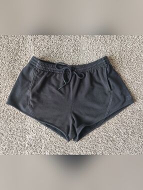 PINK Victoria's Secret Fleece Curved Hem Shorts